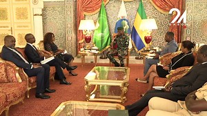 Gabon 🇬🇦 politique : le Président de la Transition, le Général, Brice Clotaire Oligui Nguema a reçu en audience quelques membres de la classe politique du pays. | Gabon 24