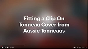 How to Fit a Clip On Tonneau Cover
