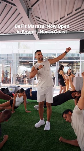 Cairo Spots on Instagram: "BeFit Marassi is now open for Summer 2025 on Egypt’s North Coast. Located in the heart of Marassi, BeFit is a seasonal fitness hub offering daily group classes, personal training, and open gym access. All sessions are led by certified coaches using professional-grade equipment. The space is designed for all levels, from beginners to competitive athletes, with a focus on community, motivation, and consistent progress. This summer, the BeFit Marassi schedule includes HII