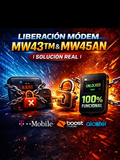 Liberación de Módem Alcatel LINKZONE 2 MW43TM