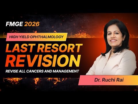 LRR Ophthalmology for FMGE 2026 By Dr. Ruchi Rai