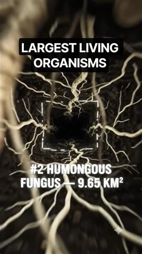 LARGEST LIVING ORGANISMS 🌿 | 200 km² Giant!