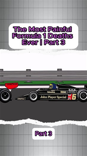 The Most Painful Formula 1 Deaths Ever Part 3 #F1History #Formula1 #Motorsport #RacingHistory #F1Facts 🏎️⚡