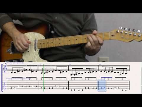 How to Play the Intro and Bass Line for Mess Around by Ray Charles