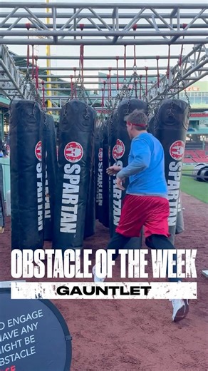 10K views · 46 reactions | This special Stadion-only obstacle features hanging heavy bags you must get through. Choose the bulldozer method (slow) or a more nimble approach (hard), but either way the bags will be swinging all over the place, so keep your feet! Find detailed guides, workouts to build strength, and more tips on how to complete obstacles in the Spartan Training Center. https://sprtn.im/3VIZusM #Spartan #SpartanRace #Unbreakable #ObstacleOfTheWeek | Spartan | Facebook