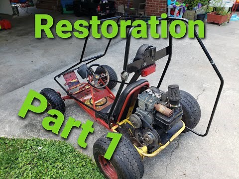 Manco Dingo | Restoration | Part 1 | Custom Manco Go Kart Build