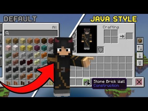 Finally! Get Java Edition Inventory on Minecraft PE/Bedrock
