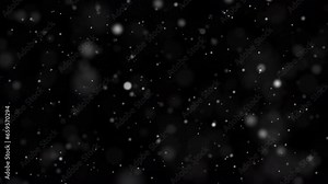 Dust in motion. Looped overlay