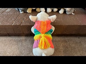 Xsmall hooded Dog / Cat Sweater - Fits 5lb pet