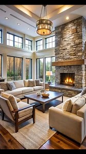 Chimenea de piedra 🪨 | Chimeneas Casa