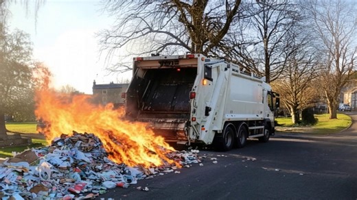 Your old electricals or batteries have the power to spark fires if you throw them in the wrong bin. If they end up in our general rubbish or recycling, they can get crushed or damaged in recycling and bin lorries and spark dangerous fires. Use the Recycle Your Electricals locator to find where to drop them off safely: https://bit.ly/4oSdCfx or take them to one of our Household Waste Recycling Centres. | North Lanarkshire Council