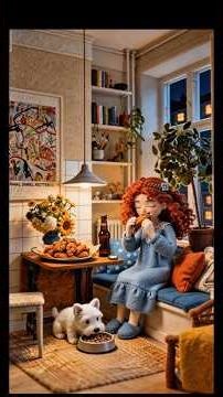 My First Cozy Animation Vlog 🌙 | Relaxing Miniature Story