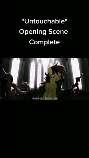Ponies in Cathedral Animation Parody