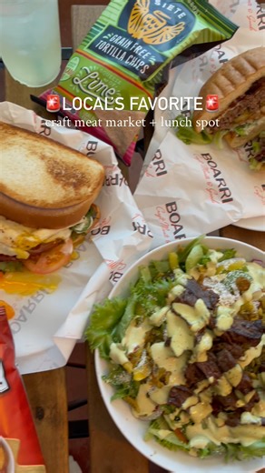 🌴 Local's recommendation: ask for the steak salad on the secret menu... Swing by this neighborhood favorite next time you're in the city. Craft meats, culinary finds, and a lunch menu that speaks for itself. 📍Boarri Craft 817 S Staples St, Corpus Christi, TX | Visit Corpus Christi