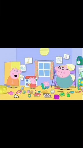 peppa pig tidying up in 40 seconds