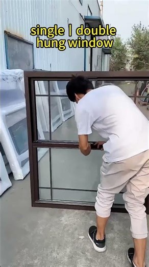 Single l double hung Window