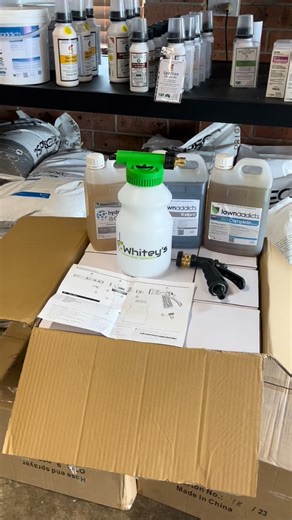 Whitey’s 2L Hose-On Sprayer - $48.95 The Whitey’s Hose-On Sprayer is a simple, reliable solution for applying liquid fertilisers, wetting agents and soil amendments across lawns and garden beds. Designed for Australian conditions, it delivers consistent dilution and even coverage without pumps, mixing buckets or complicated setup. Just add your liquid concentrate, connect your garden hose and spray. It’s the perfect tool for soil-based products that need to be washed into the profile for maximum