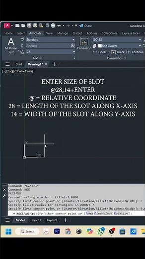 ​The Absolute Fastest: Draw a Slot in ONE Command | AutoCAD Pro Tips