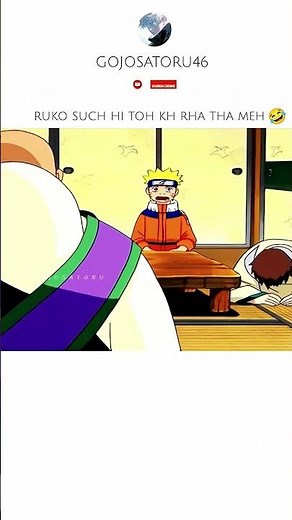 Naruto being Naruto funniest Naruto scenes 😂 #naruto #anime #animeedit #memes #fyp #shorts
