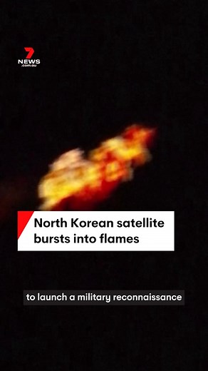 Footage captures a satellite reportedly exploding near the China and North Korea border. #China #Northkorea #satelliteexplosion #7NEWS | 7NEWS Sydney