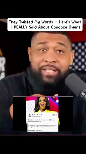 Part 1: The internet completely twisted my words about Candace Owens and this so-called “assassination plot,” so I’m breaking down the full context. I show exactly what I texted Candace, what she told me, why I said I believed her *as a friend*, and why that is NOT the same as claiming I’ve seen proof. I also call out the clout chasers on X who clipped my words for a check, lied on my name, and turned a serious conversation into viral nonsense. This video is about real context, real friendship, 
