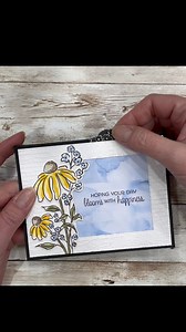 Let's explore how to make a Pull Tab Window Card in both portrait and landscape styles using the gorgeous Mixed Media Florals Suite. Get additional details and the full tutorial on the blog at https://stamptasticdesigns.com/2025/02/19/pull-tab-window-cards/ | Stamptastic Designs