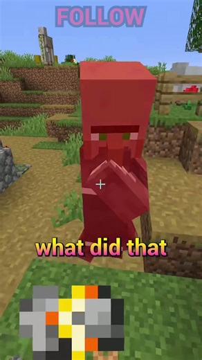 The mason villager is a garbage can #minecraft #villager #minecraftja