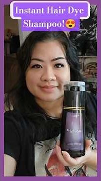 Polar Haircare Instant Hair Dye Shampoo Review | Get 5% Off Link in Description #shorts