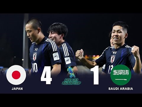 「日本は次元が違う！」U-17日本代表がはUAEを4-1で圧倒！10番FW吉田湊海が2発…U-17アジアカップ