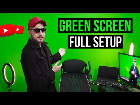 Green Screen Setup At Home | Full Installation & Pro Lighting Guide for YouTube Videos