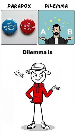 Paradox vs Dilemma 🧠 | What’s the Difference? | Simple Explanation