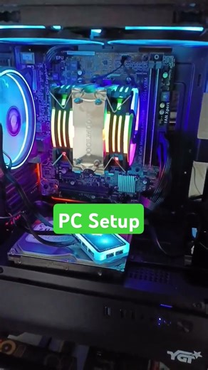 Pc Setup #Desktop #Computer #AMD #Repair #RyzenPC #ComputerTechnician