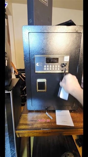 TNTANTS Large Safe Box with Digital Keypad, Electronic Lock, Smart Alarm System, and Dual Security