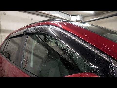 Toyota RAV4 (2019-2024): Window Visors (Rain Deflectors) Review And Installation.