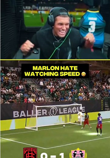 The @Marlon x @IShowSpeed hate watch that had it all 🤌 | baller league