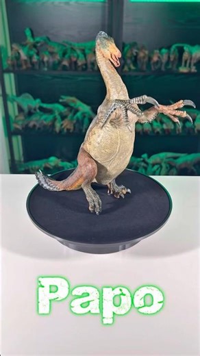 Model comparison of different Therizinosaurus figures by Papo/PNSO/Collecta/Schleich
