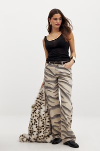 Printed Denim Multicolor