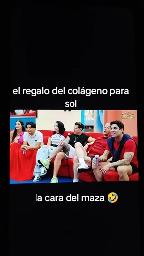 El regalo del colágeno para Sol: reacción del Maza