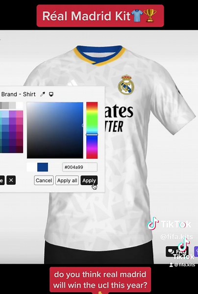 Replying to @a.pure.soul Real Madrid Prototype Home kit🏆 Who’s next? #madrid #halamadrid #fifa #fifakitcreator