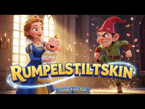 Rumpelstiltskin - The Man Who Spins Gold (Fairy Tale for Kids)