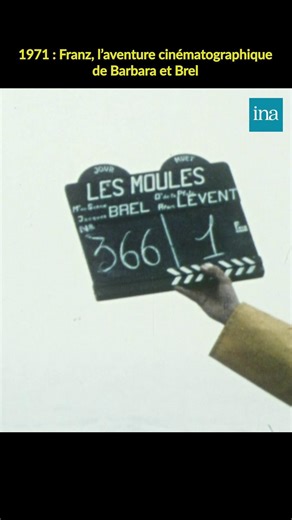 29K views · 257 reactions | On connaît Jacques Brel le chanteur. Mais au début des années 70, il se lance un nouveau défi : écrire, réaliser et jouer pour le cinéma. À ses côtés ? Barbara, dans sa toute première expérience au cinéma. ⏪ Nous sommes en 1971. Les deux icônes tournent un film intimiste “Franz” sur la côte belge. #JacquesBrel #Barbara #Cinéma #tournage | INA | Facebook