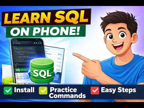 SQL Phone App Tutorial | Create Database, Tables & Run Queries