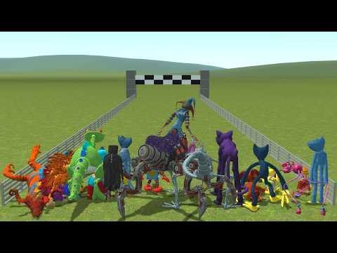 Who is the Fastest Poppy Playtime Monster? in Garry's Mod