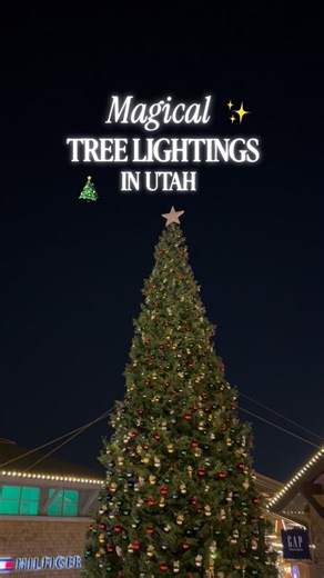 Tree lightings are such a magical way to kick off the holidays! ✨ We rounded up the best local ones so you can live out your Hallmark dreams. @orem_city – Lights On 📅 Dec 1 • 5:00 PM 📍 City Center Park @traverseoutlets 📅 Nov 22 • 7:30 PM @shopsatriverwoods 📅 Nov 21 • 6:00 PM @sundanceresort Tree Lighting 📅 Dec 12 • 5:00 PM @mapletoncity – Lights On 📅 Dec 1 • 5–8 PM 📍 Mapleton City Park @cityofsaratogasprings 📅 Dec 1 📍 Neptune Park @santaquincityofficial – Centennial Party 📅 Dec 7 • 6:0