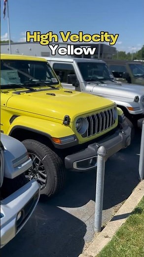 All of the Jeep Wrangler colors for the 2024 Model year! #jeep #wrangler #colors #fyp #cartok