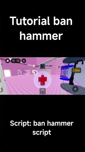 tutorial ban hammer script