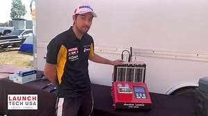 LAUNCH  CNC605A GDI Fuel Injector Cleaner and Tester Professional 6 Cylinders Ultrasonic GDI EFI SFI Injector Cleaning Machine