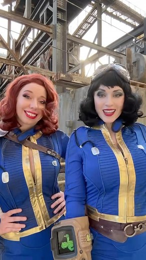 3.6K views · 1.5K reactions | Happy Fallout Friday! Time for a S.P.E.C.I.A.L message from your favorite vault dwellers #fallout #fallout4 #fallouttvshow #falloutonprime #vaultdweller #yourespecial #cosplaygirls | Samurai Jill | Facebook