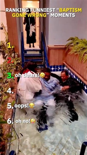 Ranking the Funniest Baptism Gone Wrong Moments Ever (You’ll Laugh at #1 😂💦)
