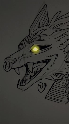 White Werewolf Art: The Monster Within